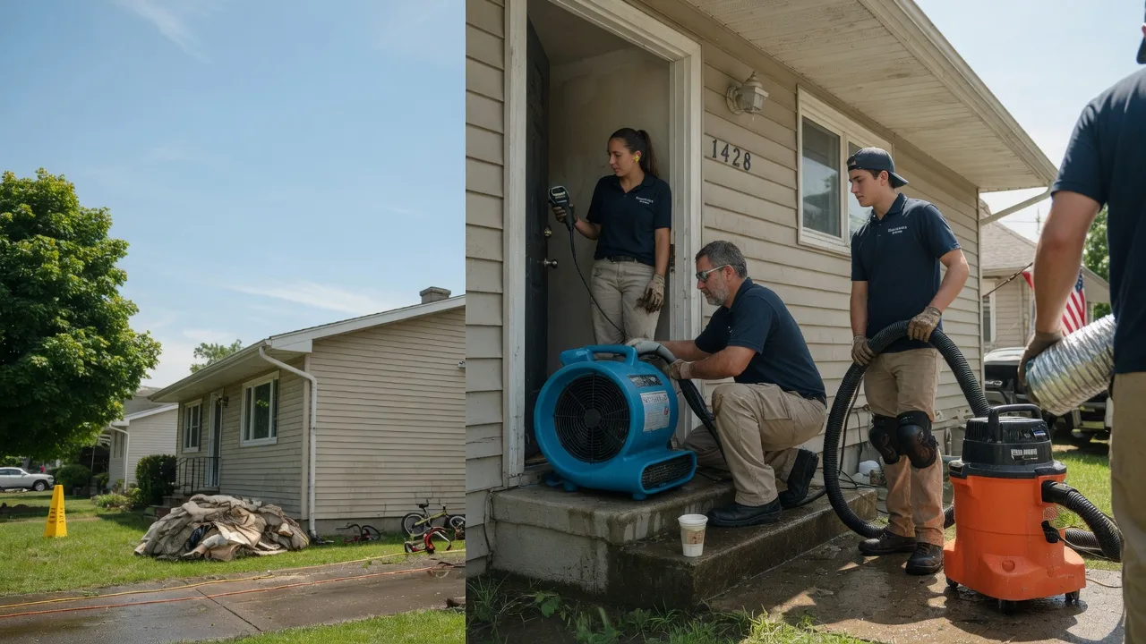 Water Damage Restoration in Golden Gate, IL near me